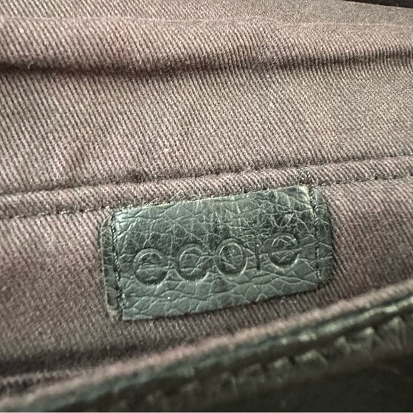 Ecote leather sequined cluch with removal chain shoulder strap - Picture 6 of 7